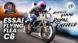 Essai moto &eacute;lectrique Flying Flea C6