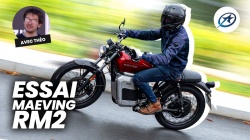 Essai moto &eacute;lectrique Maeving RM2