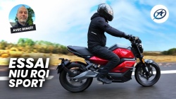 Essai moto électrique Niu RQi