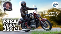 Essai n&eacute;o-r&eacute;tro Jawa 350 CL