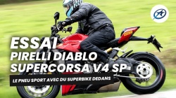 Essai pneus sport Pirelli Diablo Supercorsa V4 SP
