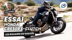 Essai roadster Honda CB650R E-Clutch