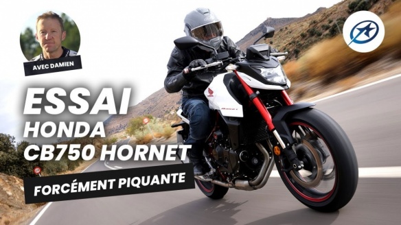 Essai roadster Honda CB750 Hornet
