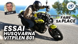 Essai roadster Husqvarna Vitpilen 801
