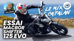 Essai roadster Macbor Shifter 125 EVO