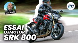 Essai roadster QJMOTOR SRK 800