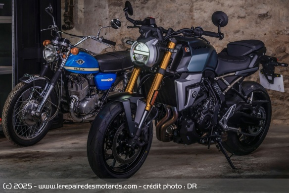 Le roadster néo-rétro Suzuki GSX-8T Le roadster néo-rétro Suzuki GSX-8T