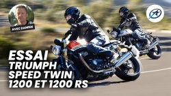 Essai roadster Triumph Speed Twin 1200 RS