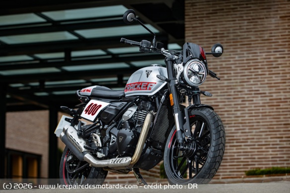 Essai de la Triumph Tracker 400