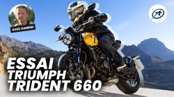 Essai roadster Triumph Trident 660 2026