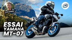 Essai roadster Yamaha MT-07 Y-AMT