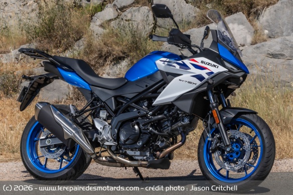 Essai de la Suzuki SV-7GX