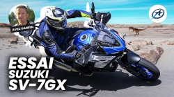 Essai routi&egrave;re Suzuki SV-7GX