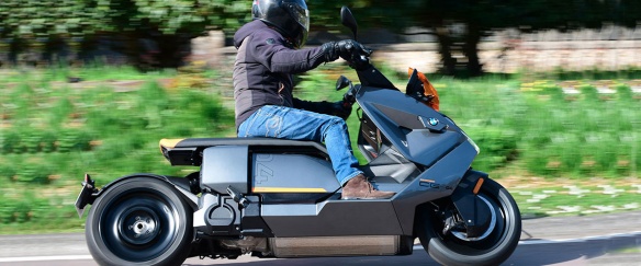Essai scooter électrique BMW CE 04