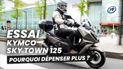 Essai scooter Kymco Sky Town 125