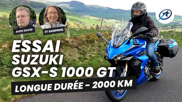 Essai Suzuki GSX-S 1000 GT