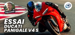 Essai sportive Ducati Panigale V4 S 2025