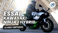 Essai sportive Kawasaki Ninja 7 Hybrid