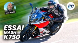 Essai sportive Mash K750