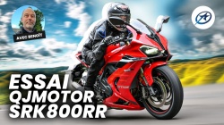 Essai sportive QJMotor SRK800RR