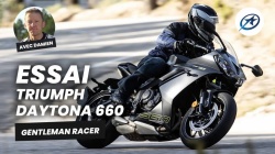Essai sportive Triumph Daytona 660