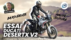 Essai trail Ducati DesertX V2