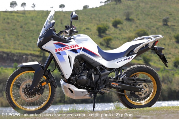 Essai du trail Honda XL750 Transalp E-clutch