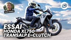 Essai trail Honda XL750 Transalp E-clutch