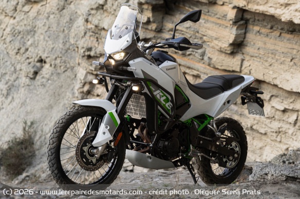 Le trail Kawasaki KLE500 Le trail Kawasaki KLE500