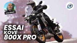 Essai trail Kove 800X Pro