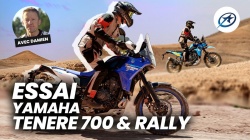 Essai trails Yamaha T&eacute;n&eacute;r&eacute; 700 et Rally