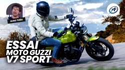 Essai néo-rétro Moto Guzzi V7 Sport