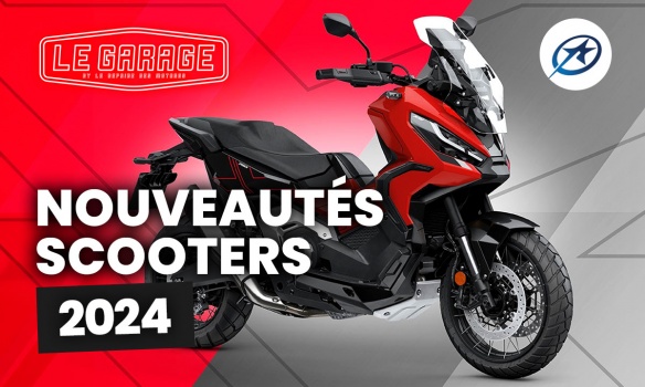 Emission vidéo : nouveautés scooters 2024