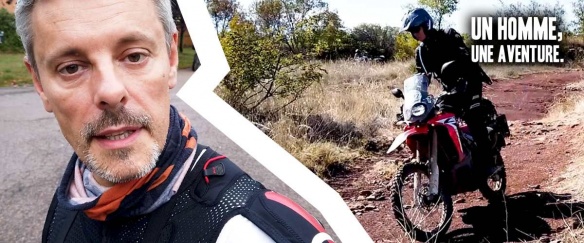 Un homme, une aventure à moto, la Transat Verte