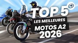 Top 5 : les meilleures motos A2 2026