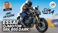 Essai roadster QJMOTOR SRK 800 Dark