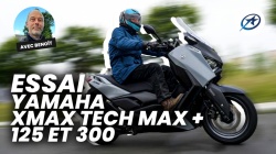 Essai scooter Yamaha XMax 125 Tech Max+