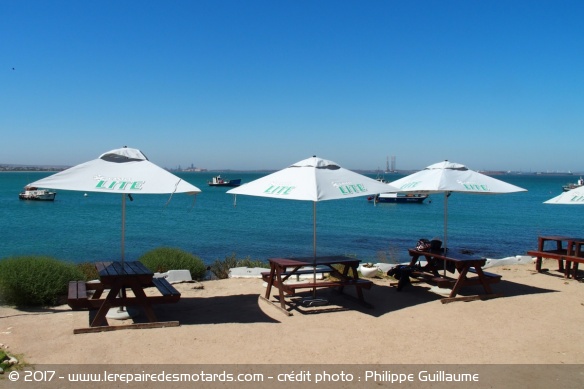 Afrique du Sud : resto à Saldanha Bay