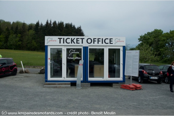 Boutique de vente de tickets au Nürburgring