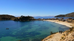 Lac Titicaca en Bolivie