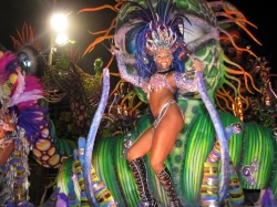 Les festivités du carnaval de rio 