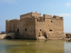 Fort médiéval de Pafos à Chypre 
