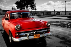 Vieilles voitures cubaines