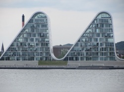 Bâtiment Design the wave à Vejle 