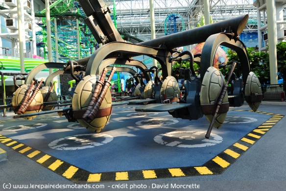 Attractions à sensations au Mall of America