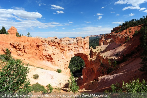 Natural bridge dans le Parc national Bryce Canyon