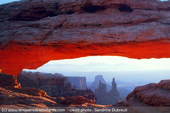 Arche au sein du parc Canyonlands