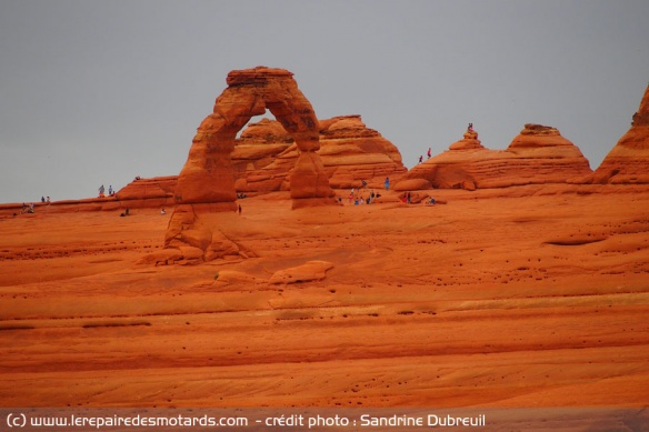 Arche au soleil couchant