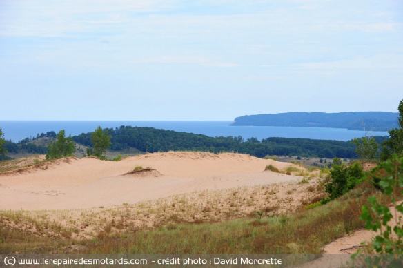 Les dunes du Sleeping Bear Dunes National