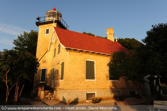 Eagle Bluff LIghthouse sur le Peninsula State Park